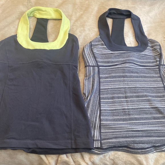 Lululemon halter top tanks (pair) - Picture 1 of 5